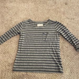 Abercrombie & Fitch half sleeve stripped shirt, size M